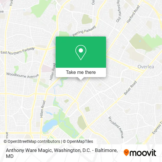 Anthony Ware Magic map