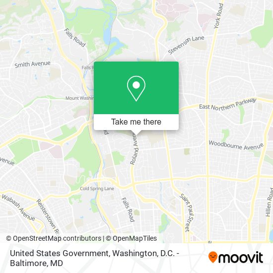 United States Government map