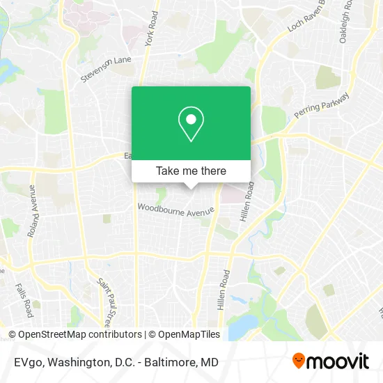 EVgo map