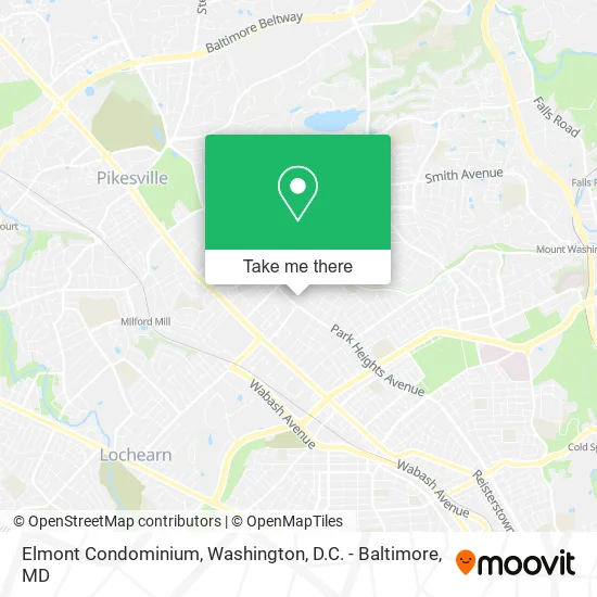 Elmont Condominium map
