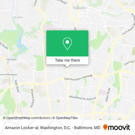 Amazon Locker-al map