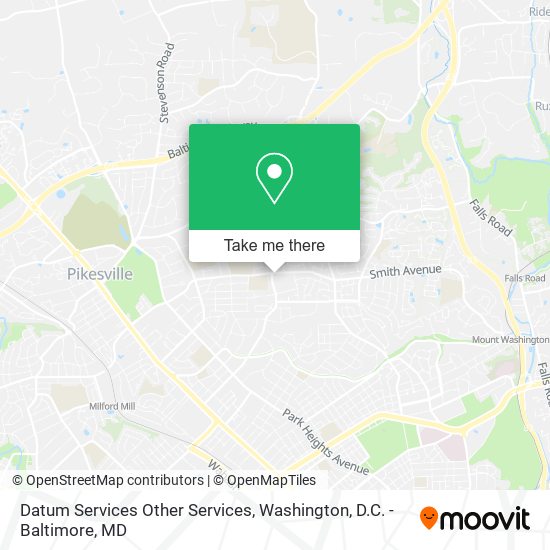 Datum Services Other Services map