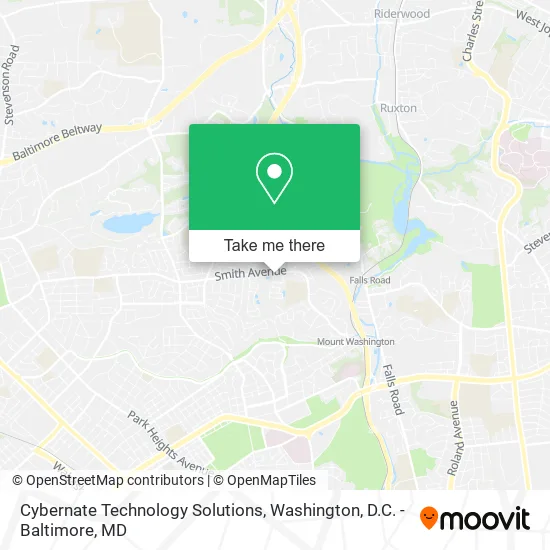 Cybernate Technology Solutions map