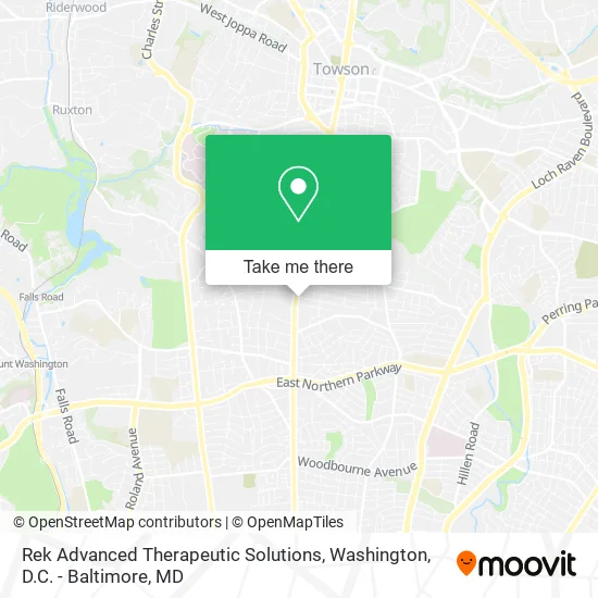 Rek Advanced Therapeutic Solutions map