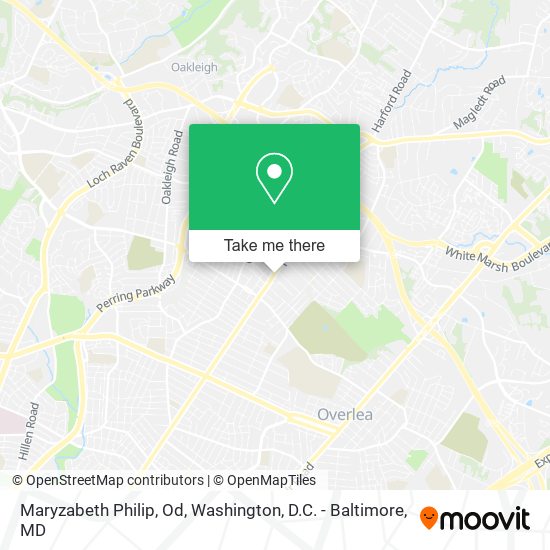 Maryzabeth Philip, Od map