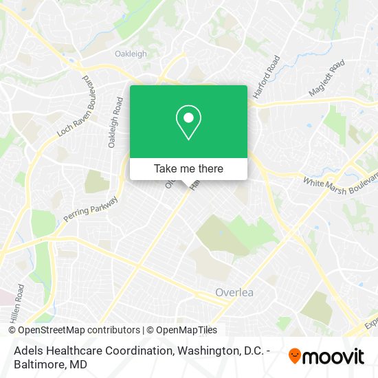 Adels Healthcare Coordination map