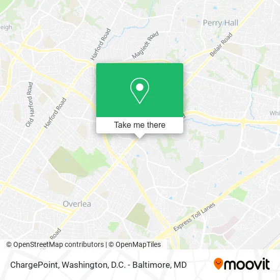 ChargePoint map