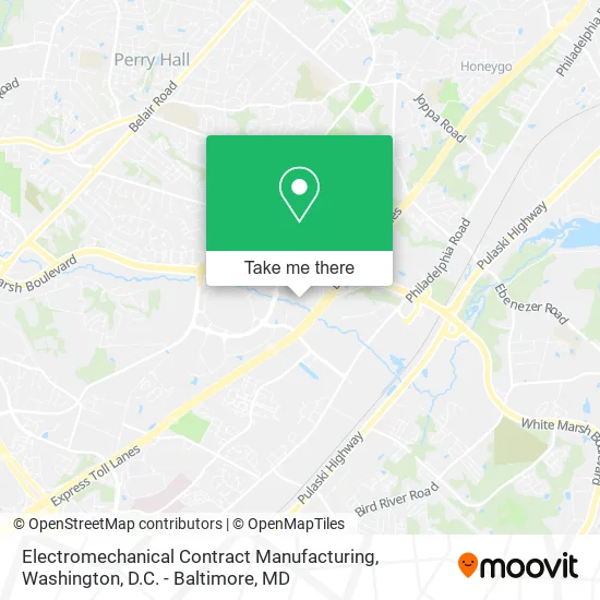 Electromechanical Contract Manufacturing map