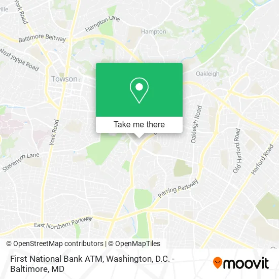 First National Bank ATM map