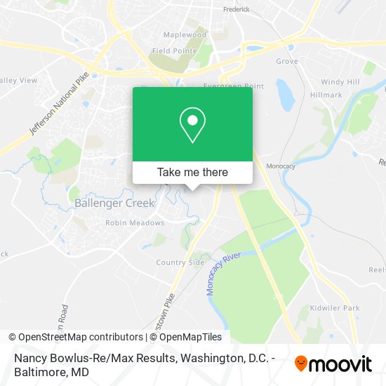 Mapa de Nancy Bowlus-Re/Max Results