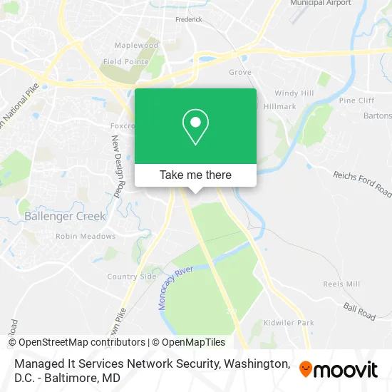 Managed It Services Network Security map