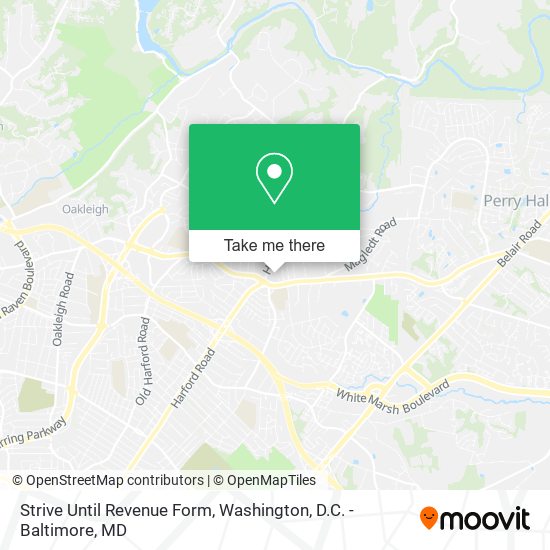 Strive Until Revenue Form map