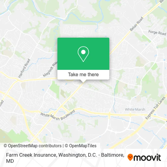 Farm Creek Insurance map