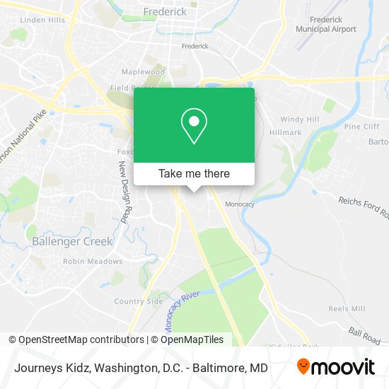 Mapa de Journeys Kidz