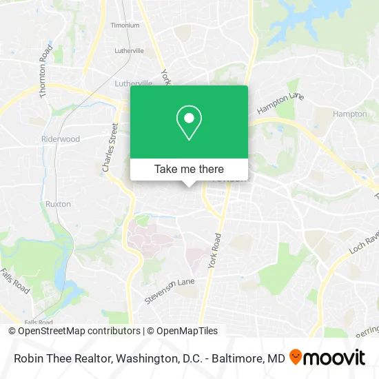 Robin Thee Realtor map