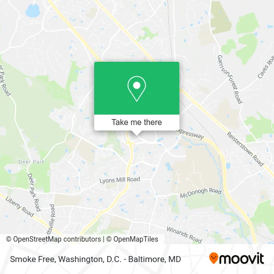 Smoke Free map