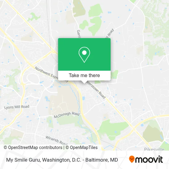 My Smile Guru map