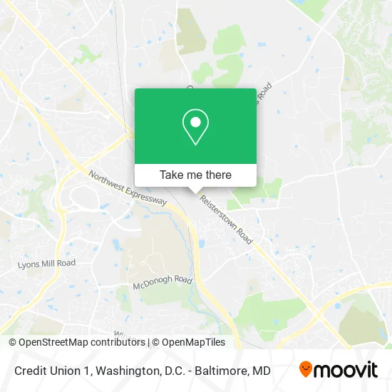 Credit Union 1 map