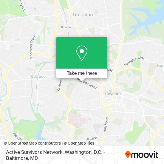 Active Survivors Network map