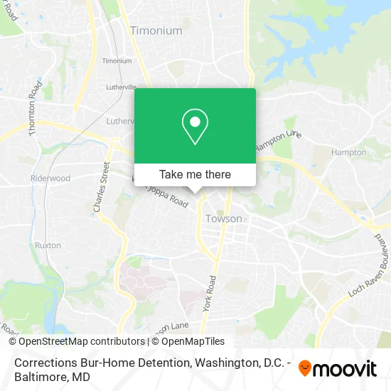 Corrections Bur-Home Detention map