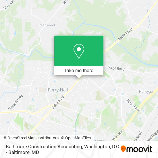 Baltimore Construction Accounting map