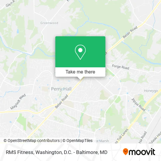 RMS Fitness map