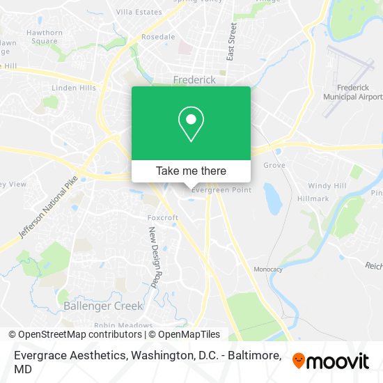 Evergrace Aesthetics map