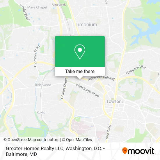 Greater Homes Realty LLC map