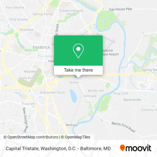 Mapa de Capital Tristate
