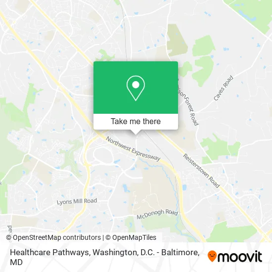 Healthcare Pathways map