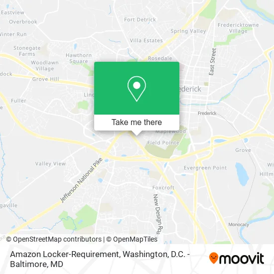 Amazon Locker-Requirement map
