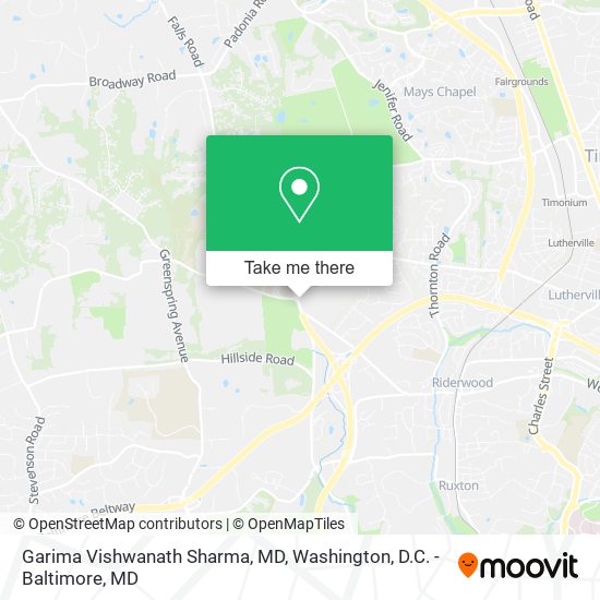 Garima Vishwanath Sharma, MD map