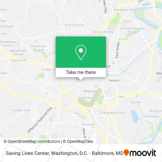 Mapa de Saving Lives Center