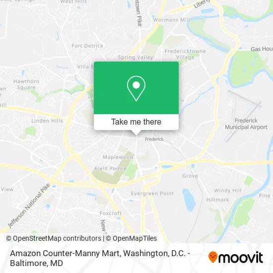 Amazon Counter-Manny Mart map