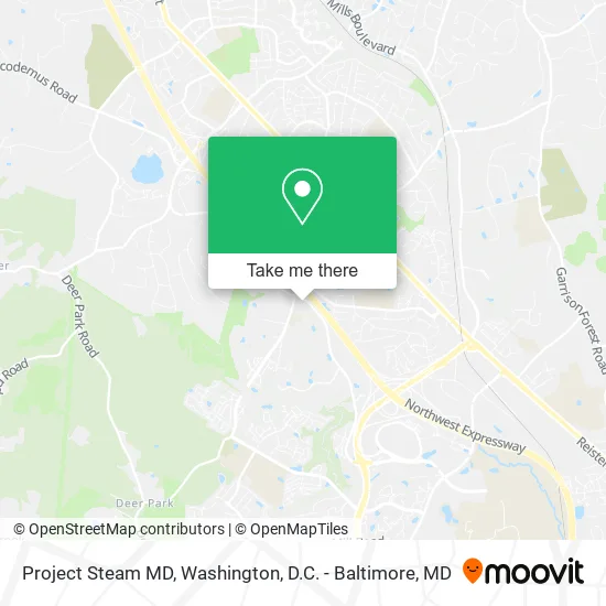 Project Steam MD map