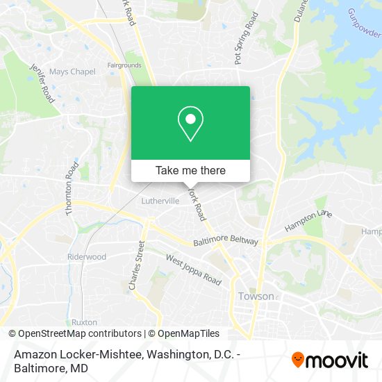 Amazon Locker-Mishtee map