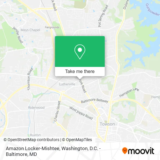 Amazon Locker-Mishtee map