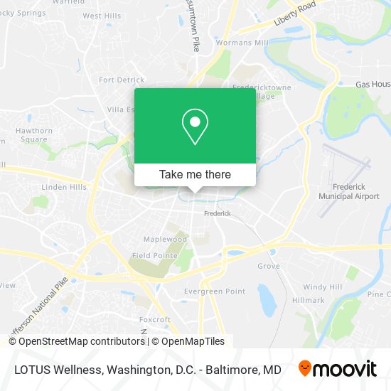 LOTUS Wellness map