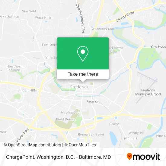 ChargePoint map
