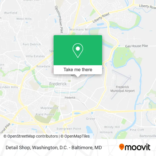 Detail Shop map