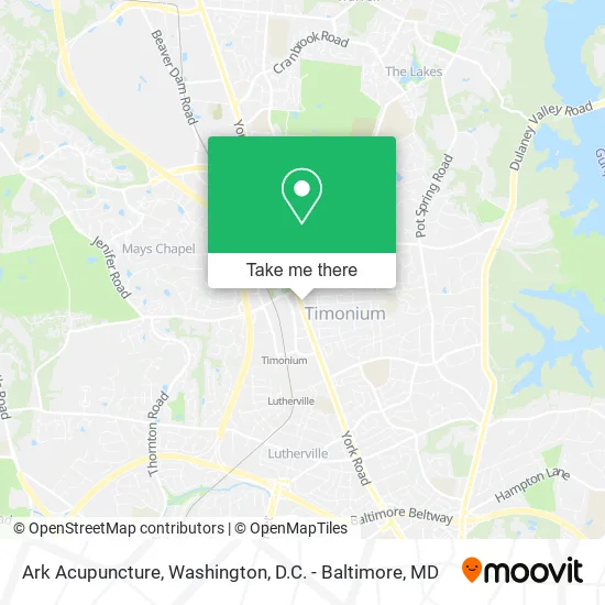 Ark Acupuncture map