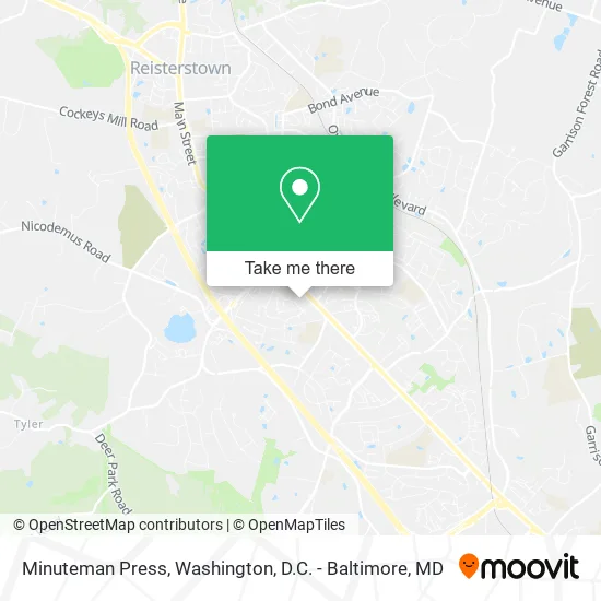 Minuteman Press map