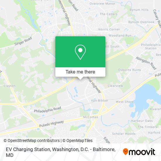 Mapa de EV Charging Station