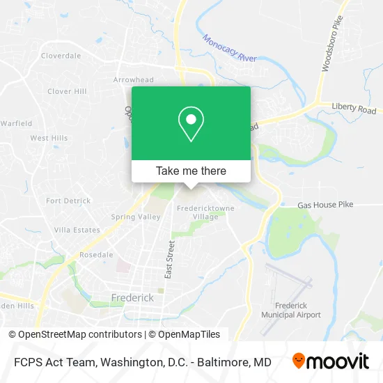 FCPS Act Team map