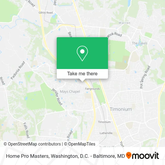 Home Pro Masters map