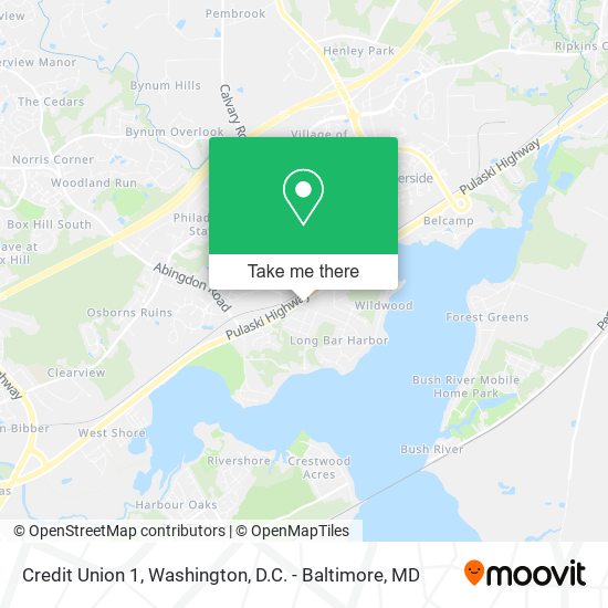 Credit Union 1 map