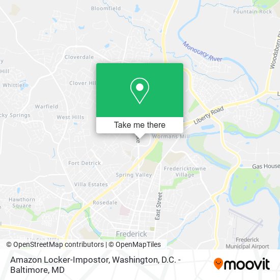 Amazon Locker-Impostor map