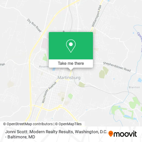 Jonni Scott: Modern Realty Results map
