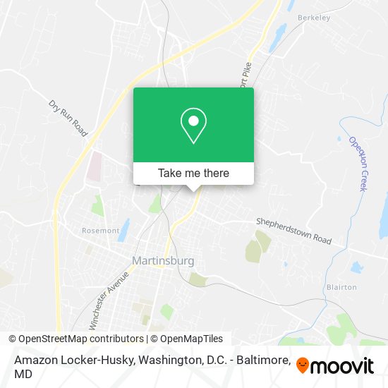 Amazon Locker-Husky map