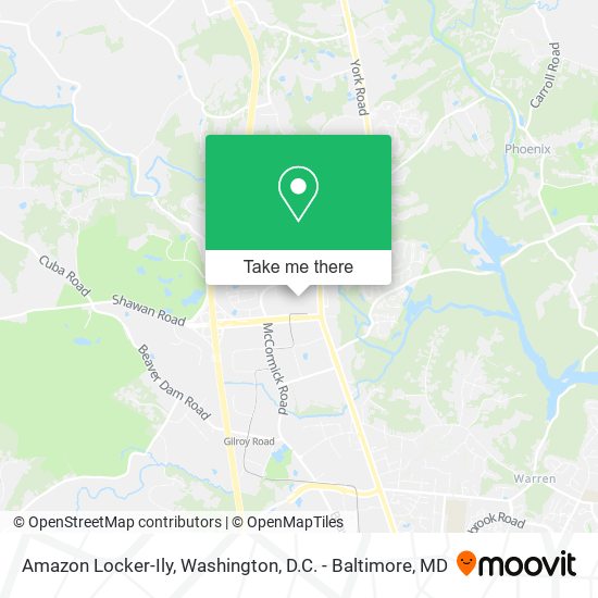 Amazon Locker-Ily map